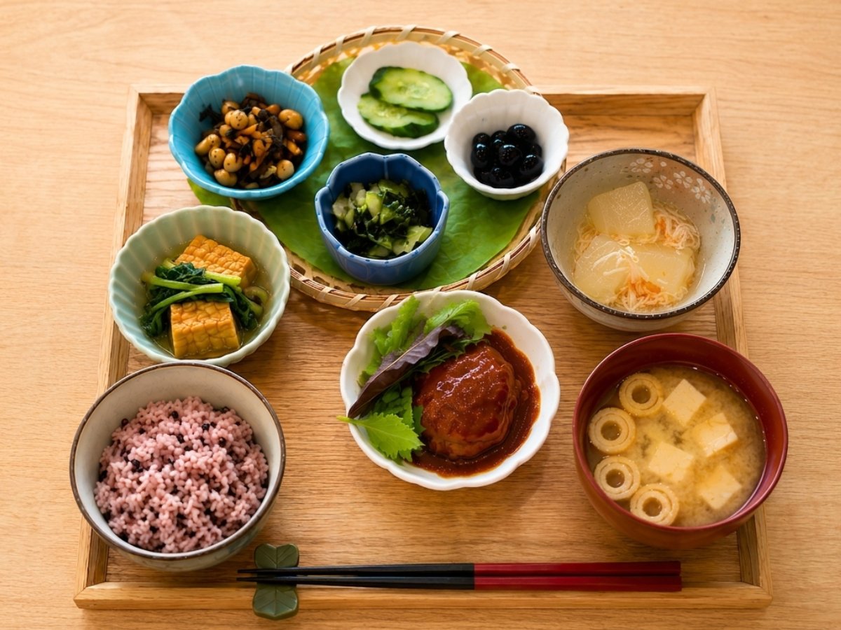 一汁六菜の御膳